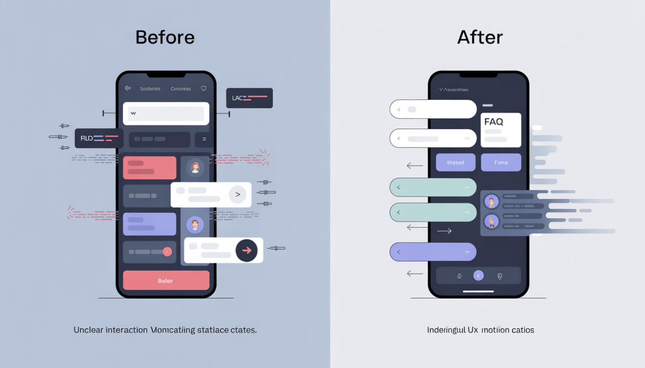before after split image